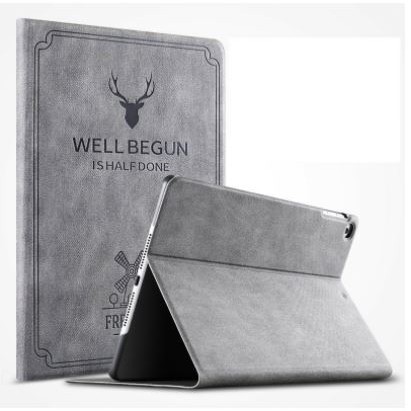 Bao da Ipad 2-3-4 / air 1- 2-3 -4/ Mini 1- 2- 3 - 4 / ipad new 2017-2018 / Air 3 / 10.5/ 10.9  họa tiết Deer - Da lộn | BigBuy360 - bigbuy360.vn