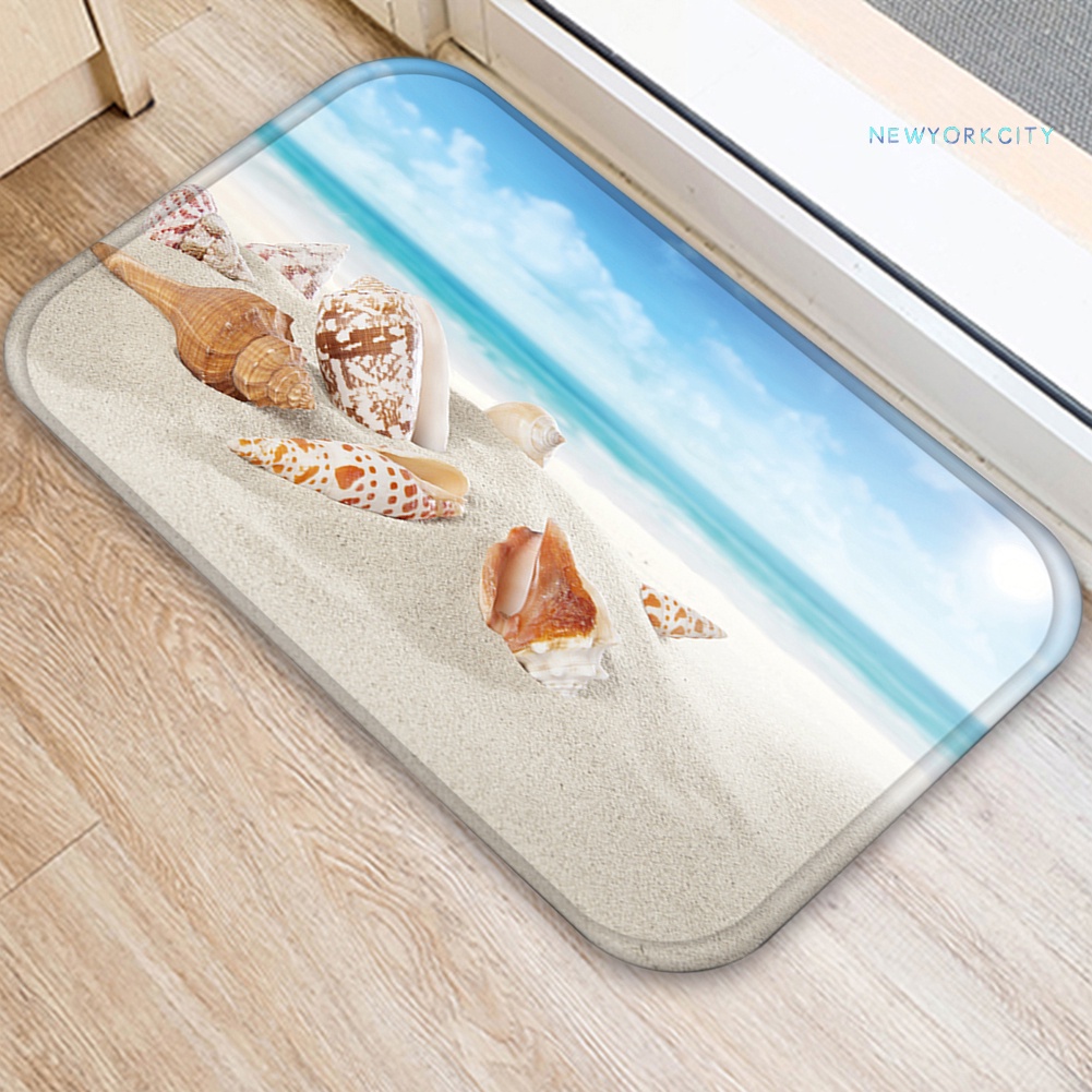 Thảm Lót Cửa Ra Vào / Cửa Ra Vào Chống Trượt Hình Sao Biển Kích Thước 40x60cm