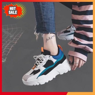 Giày Dép Nữ Giầy thể thao phong cách hàn 2 mầu mới Giày Thể Thao 1
