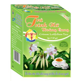 Trà Trinh Nữ Hoàng Cung Trị U Xơ Tử Cung, Tiền Liệt Tuyến Túi Lọc 50 gói x 2gr - Nguyên Thái Trang