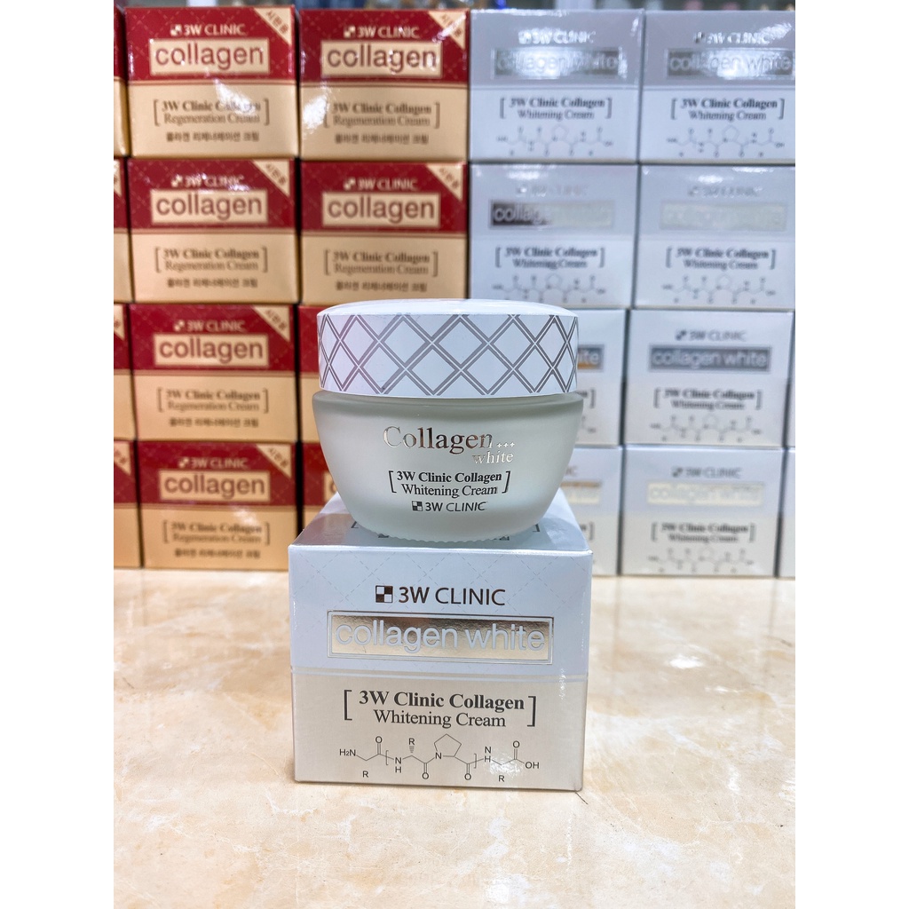 Kem Dưỡng Da 3W CLINIC Collagen Cream Hàn Quốc 60ml