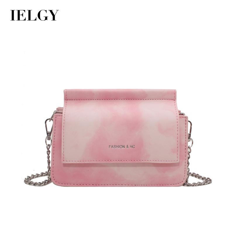 Túi Đeo Vai Hình Vuông Cỡ Nhỏ Màu gradient Phối Dây Xích Thời Trang Cho Nữ