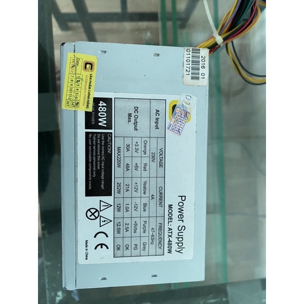 nguồn máy tính cũ ATX -480W