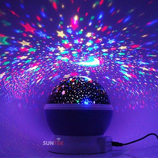 Đèn xoay bầu trời trăng sao lãng mạng 2020