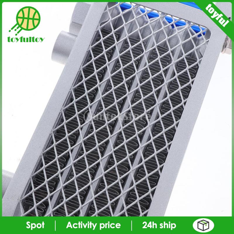 Bộ Tản Nhiệt Dầu Động Cơ Màu Bạc Cho Xe Mô Tô 125cc 140cc