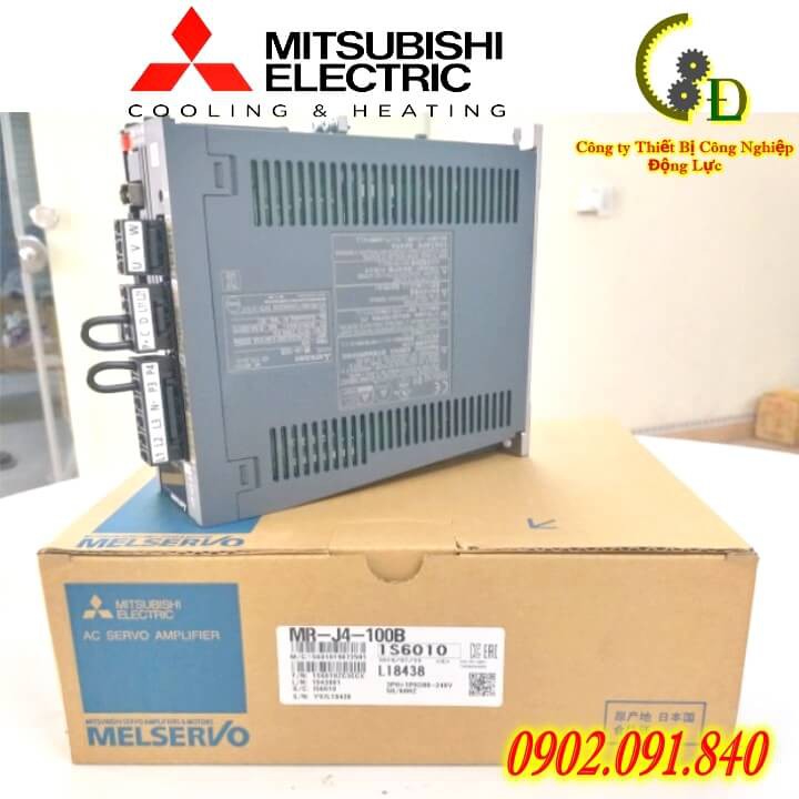 MR-J4-100B ✴️VIP✴️ bộ điều khiển AC Servo Driver Amplifier 1kw PLC Mitsubishi chính hãng giá tốt nhất