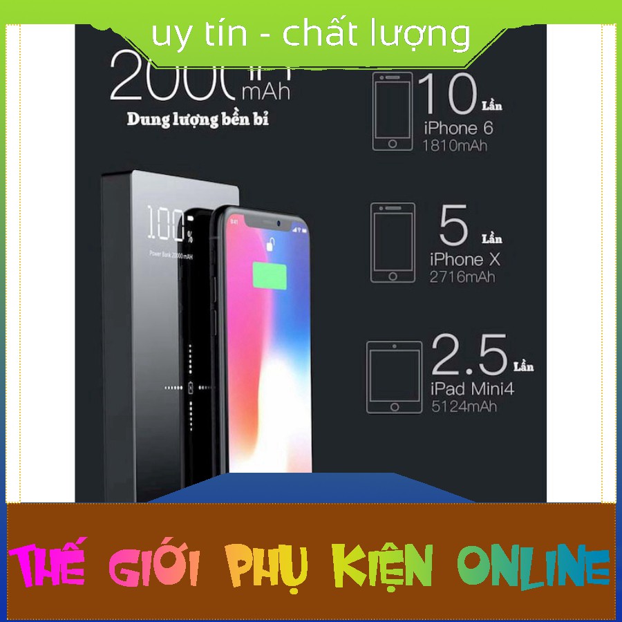 [CHUẨN HÀNG AUTH] Pin Sạc Dự Phòng Không Dây TOVAOON 10.000 - 20.000mAh CHẤT