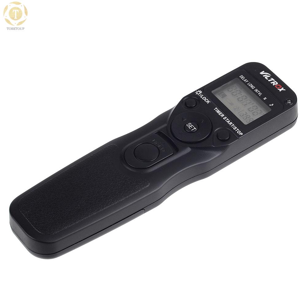 VILTROX Remote Điều Khiển Hẹn Giờ 12 Tiếng Kèm Dây Cáp N3 Cho Máy Ảnh Nikon D90 D600 D3100 D3200 D5000 D5100 D7000