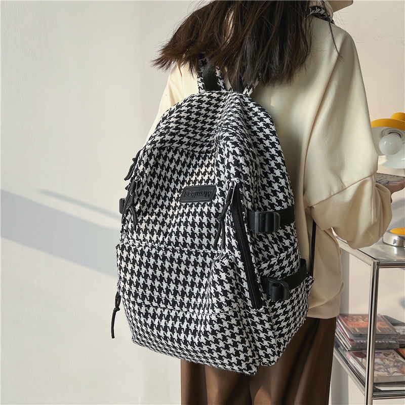 Ba Lô Học Sinh Phong Cách niche Đơn Giản Hoang Dã Chính Hãng Cho Nữ Sinh Trung Học