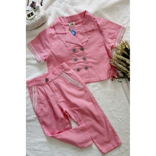 Bộ vest bé gái cực kỳ sang chảnh
