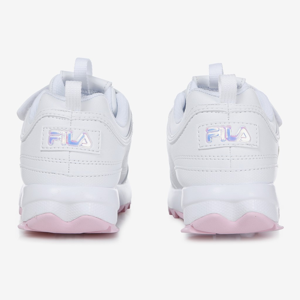 Giày sneaker có quai dán trẻ em FILA Disruptor 2 3GM01089D-100