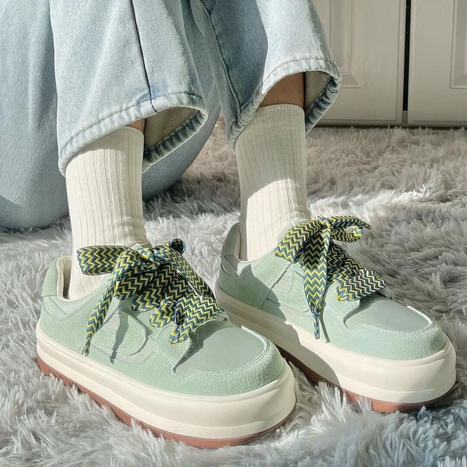 Giày Bánh Mỳ Xanh