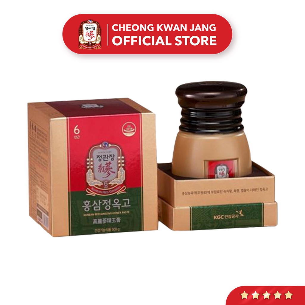 Tinh Chất Hồng Sâm Mật Ong Pha Sẵn KGC Cheong Kwan Jang Honey Paste (Hũ 100g - 500g - Hộp 10 x 30 gói)