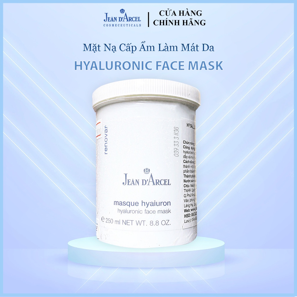 Mặt nạ cấp ẩm Jean D'Arcel _ Jean Darcel hyaluronic face mask 250ml j125