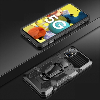 Ốp điện thoại chống sốc có giá đỡ cho samsung galaxy a51 a71 4g 5g a31 a21s a11 a01 core