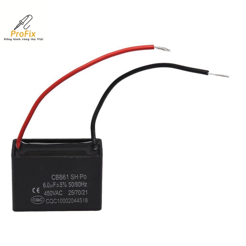 Tụ CBB61 6UF 450V