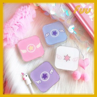 Hộp đựng lens kính áp tròng Sakura Thủ Lĩnh Thẻ Bài (Cardcaptor Sakura) mẫu 1
