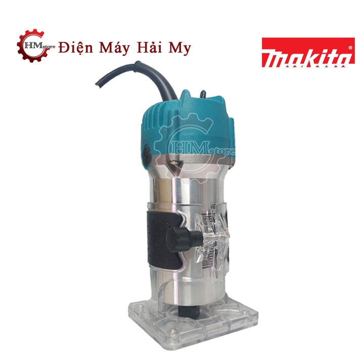 [Tặng Mũi Soi] Máy Soi Gỗ Cầm Tay 6.35mm Makita 3709A - Máy phay gỗ , soi mộng gỗ , tạo rãnh gỗ Makita