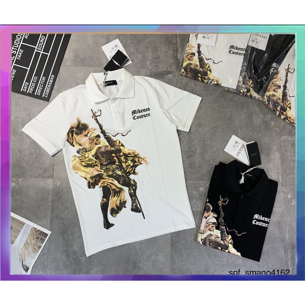 Áo Phong Nam, Áo Thun Nam Ngăn Tay Lỡ Có Cổ Thời Trang Cao Cấp in Hoa Tiết AC103 - TrongTanFashion | BigBuy360 - bigbuy360.vn