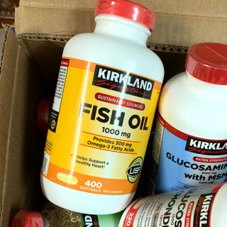 Dầu cá fish oil của Kirkland