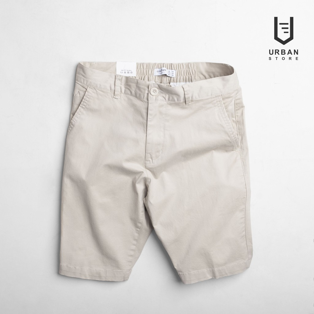Quần Short Kaki Nam cooPure, Chất vải Kaki Extra 3% Spandex Slimfit NO.2305