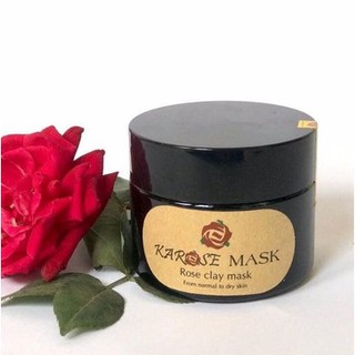 KAROSE MASK - MẶT NẠ HOA HỒNG HỮU CƠ (Rose clay mask)