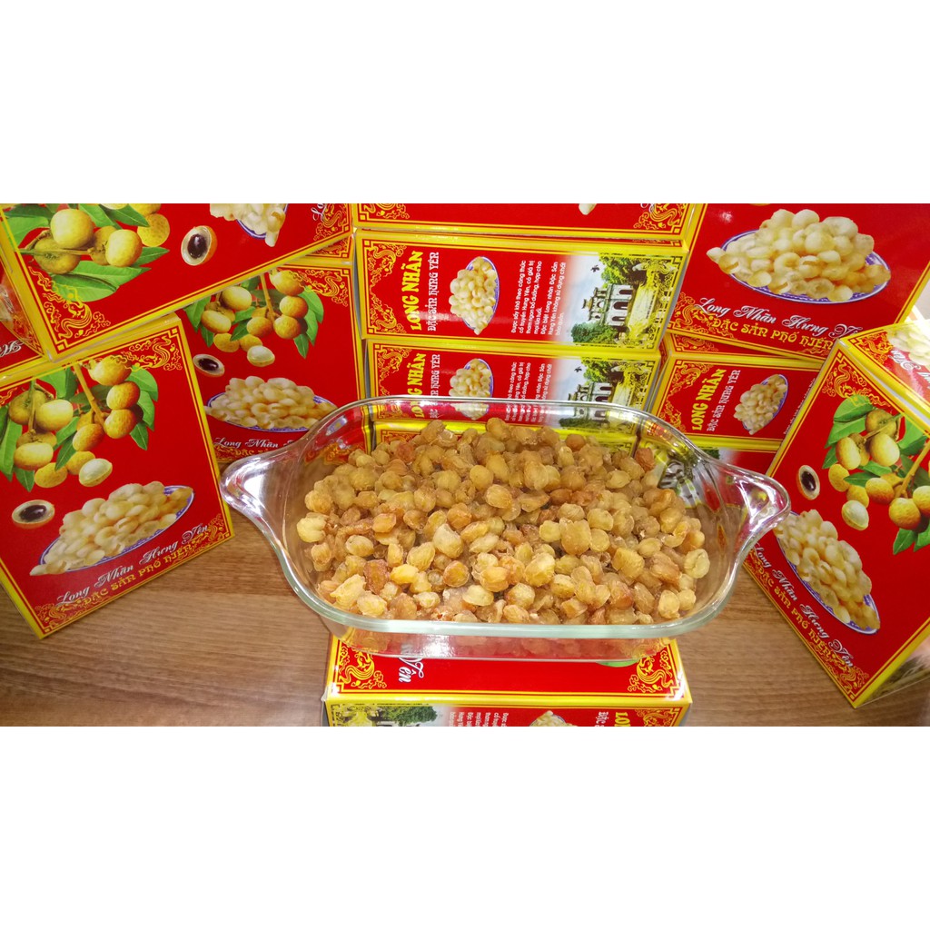 Đặc Sản Long Nhãn Hưng Yên Hộp 500gr ( Loại 1 ) | BigBuy360 - bigbuy360.vn