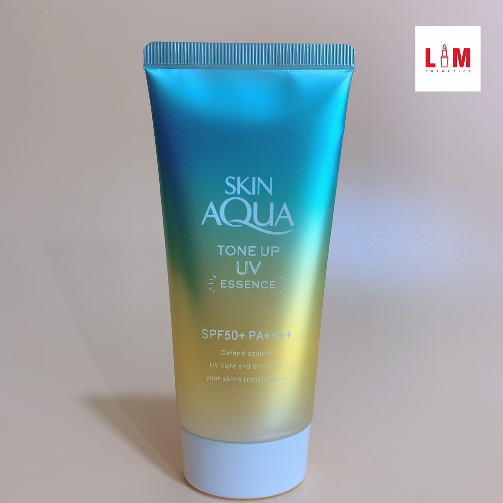 Kem chống nắng Skin Aqua Tone up UV Essence 80gr màu vàng xanh [Chính Hãng]