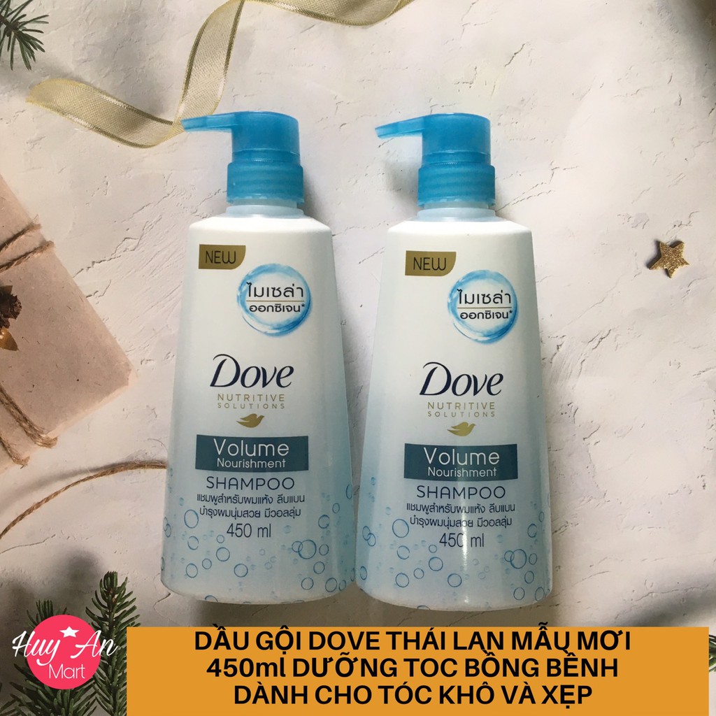 Dầu gội đầu Dove Thái Lan 450ml mẫu mới DƯỠNG TÓC BỒNG BỀNH