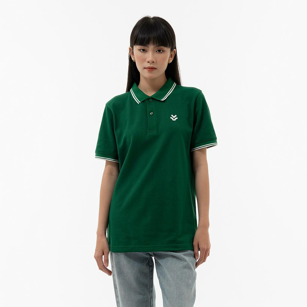 Áo polo OWL cổ viền / Xanh lá
