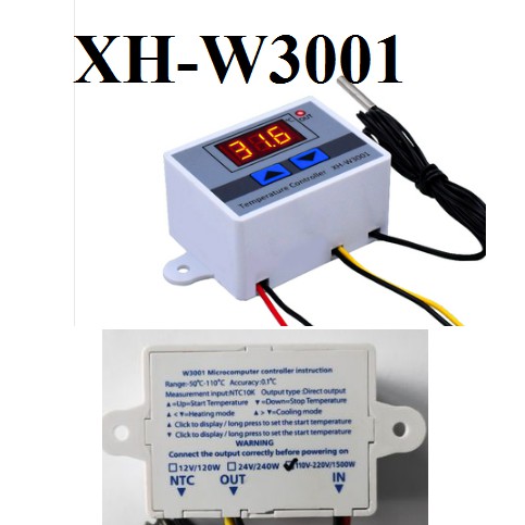Bộ điều khiển kỹ thuật số W3001 điện 220V(bán sẵn)