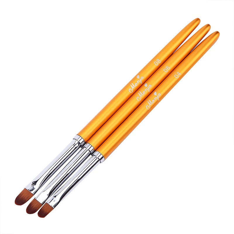 Set 3 cọ vẽ UR SUGAR trang trí móng tay 3d chuyên dụng