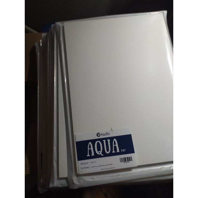 Giấy màu nước Nabii Aqua Fat a4, a5, a6 lẻ