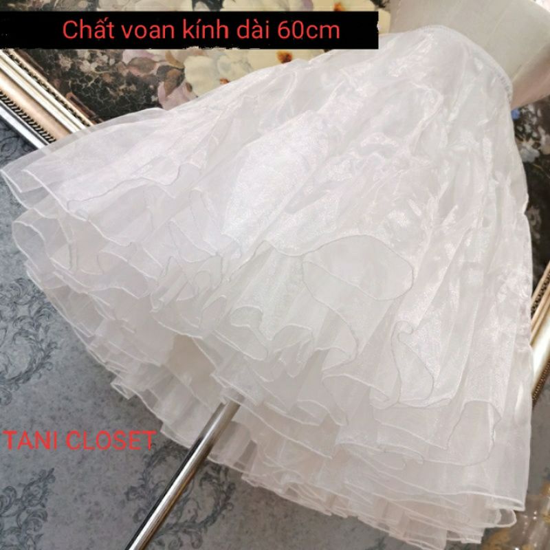 Tùng làm phồng váy lolita 40-48-50-55-60cm