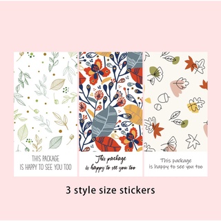 50 Tem Decal dán thankyou, miếng dán cám ơn dán hộp carton niêm phong