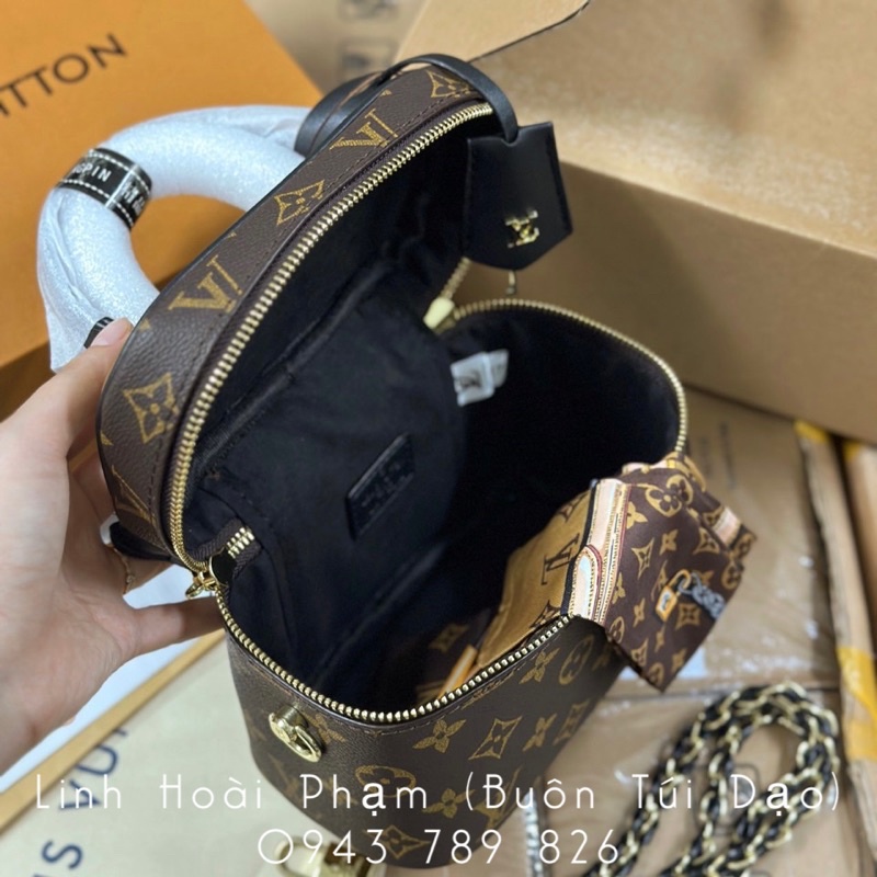 Túi cốp hoa nâu size 20cm vừa ĐT loại cao cấp 2 hộp đựng