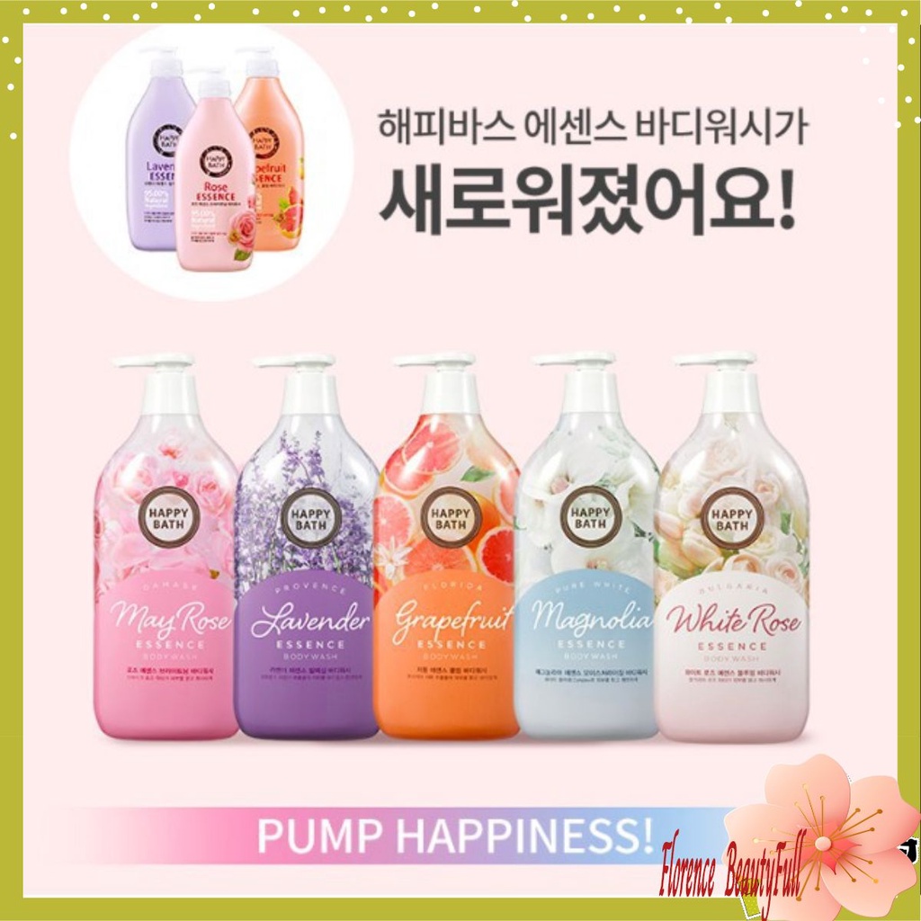 SỮA TẮM / HAPPY BATH /Sữa tắm dưỡng thể cao cấp Happy bath Hàn Quốc [duong trang]