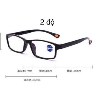 MẮT KÍNH LÃO CÓ ĐỘ (1,5 - 4 độ, ghi chú số độ cho shop)
