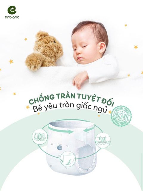 Bỉm quần Enblanc Hàn Quốc cho bé size L/42 miếng XL/32 miếng