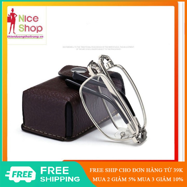 Giá Vốn - Kính cận có độ kiểu dáng gắp gọn tiện lợi tròng kính có độ sẵn