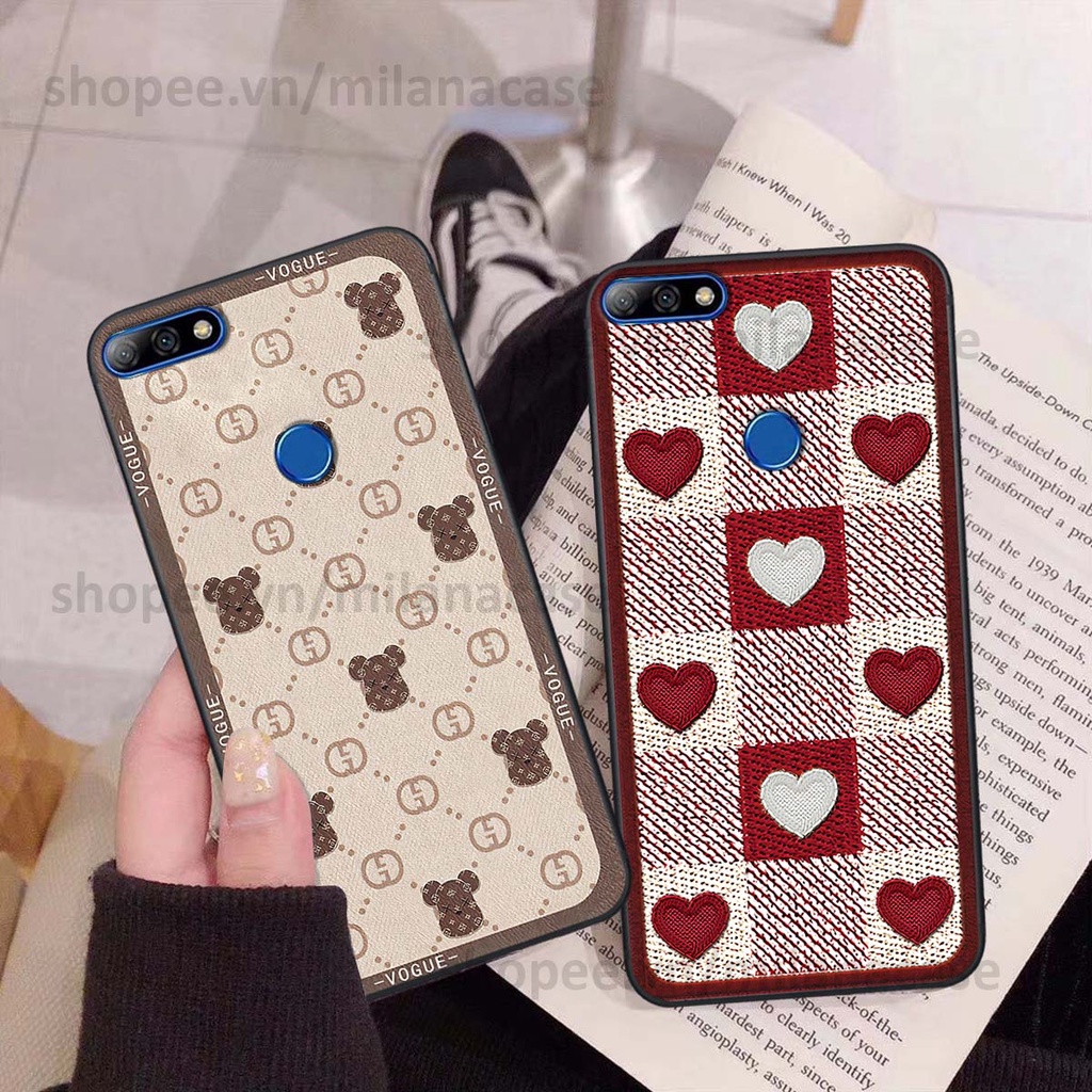 Ốp Huawei Y7 Prime 2018 / Y7 Pro 2018 hình trái tim be love tình yêu siêu đẹp, cá tính, thời trang