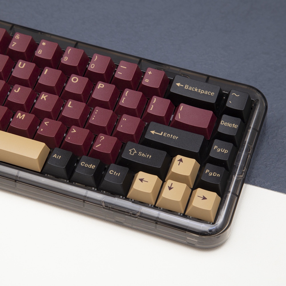 173 Phím Red Samurai Keycaps Cherry Profile ABS Double Shot Bàn phím cơ Keycap Set