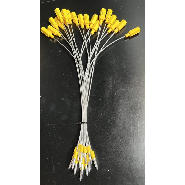 Set 30 sợi Seal niêm phong dây cáp bấm dài 36cm dùng cho xe tải, container.