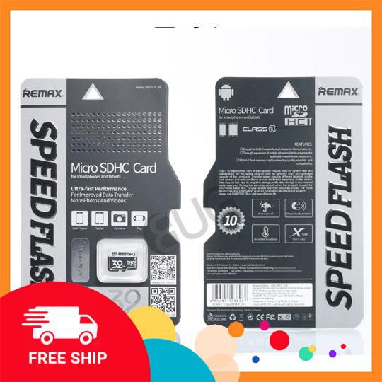 Xả Kho Thẻ nhớ MicroSD 32G/16G/8G Class10 Remax