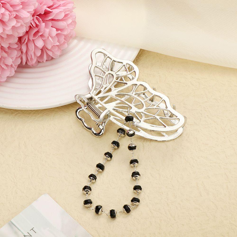 Kẹp Tóc Trang Trí Hình Bướm / Cá Mập Thanh Lịch Dễ Phối Đồ