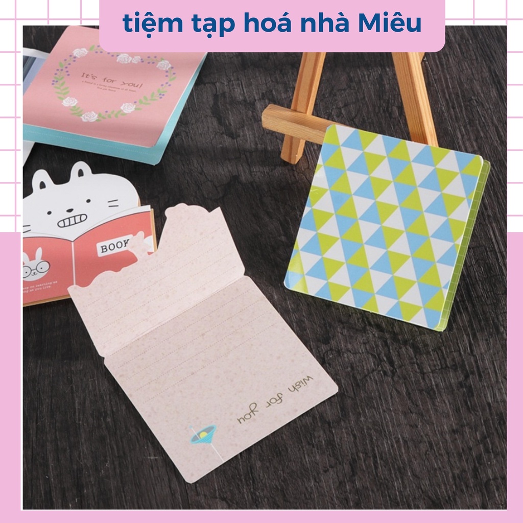 Thiệp chúc mừng sinh nhật, thiệp chúc mừng 20/11, 8/3 dễ thương - tiệm tạp hoá nhà Miêu