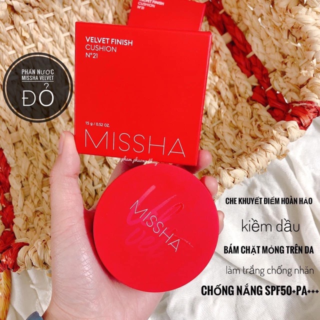 PHẤN NƯỚC CUSHION MISSHA ĐỎ | BigBuy360 - bigbuy360.vn