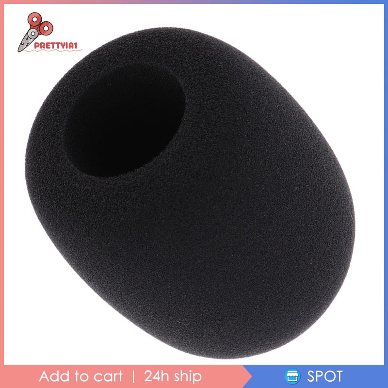 Vỏ Xốp Bọc Đầu Micro Đường Kính 5cm Kích Thước Lớn Tiện Dụng Cho Micro Thu Âm Prettyia1