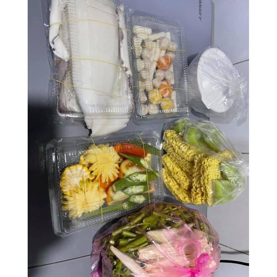 Lẩu mực khổng lồ size lớn