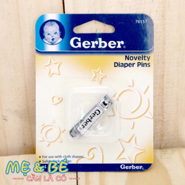 BẤM MÓNG TAY CHO BÉ GERBER (bấm móng tay sơ sinh)